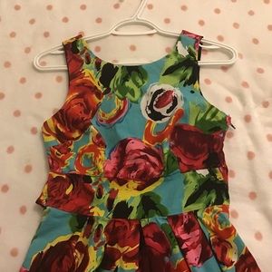 🚸Beautiful Summer Rose Garden Dress